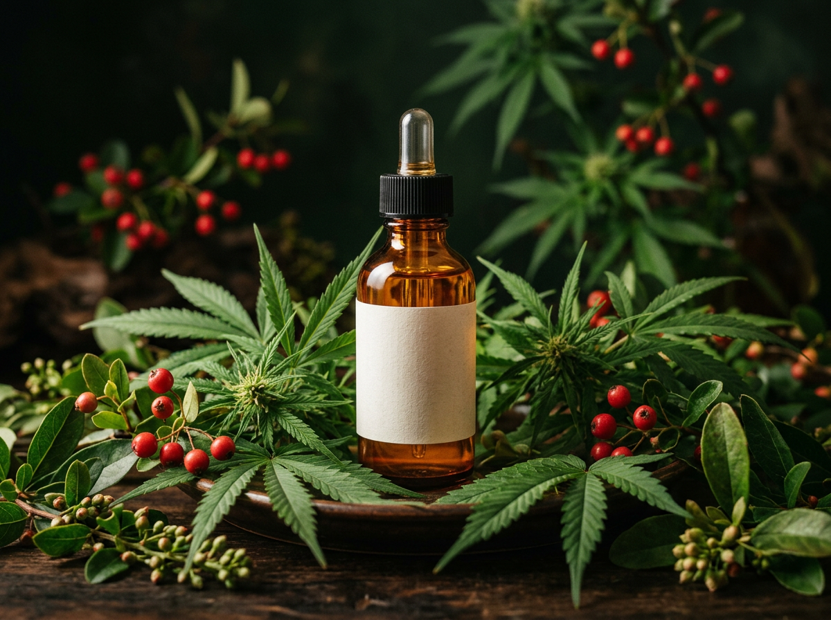 Flacon d'e-liquide CBD