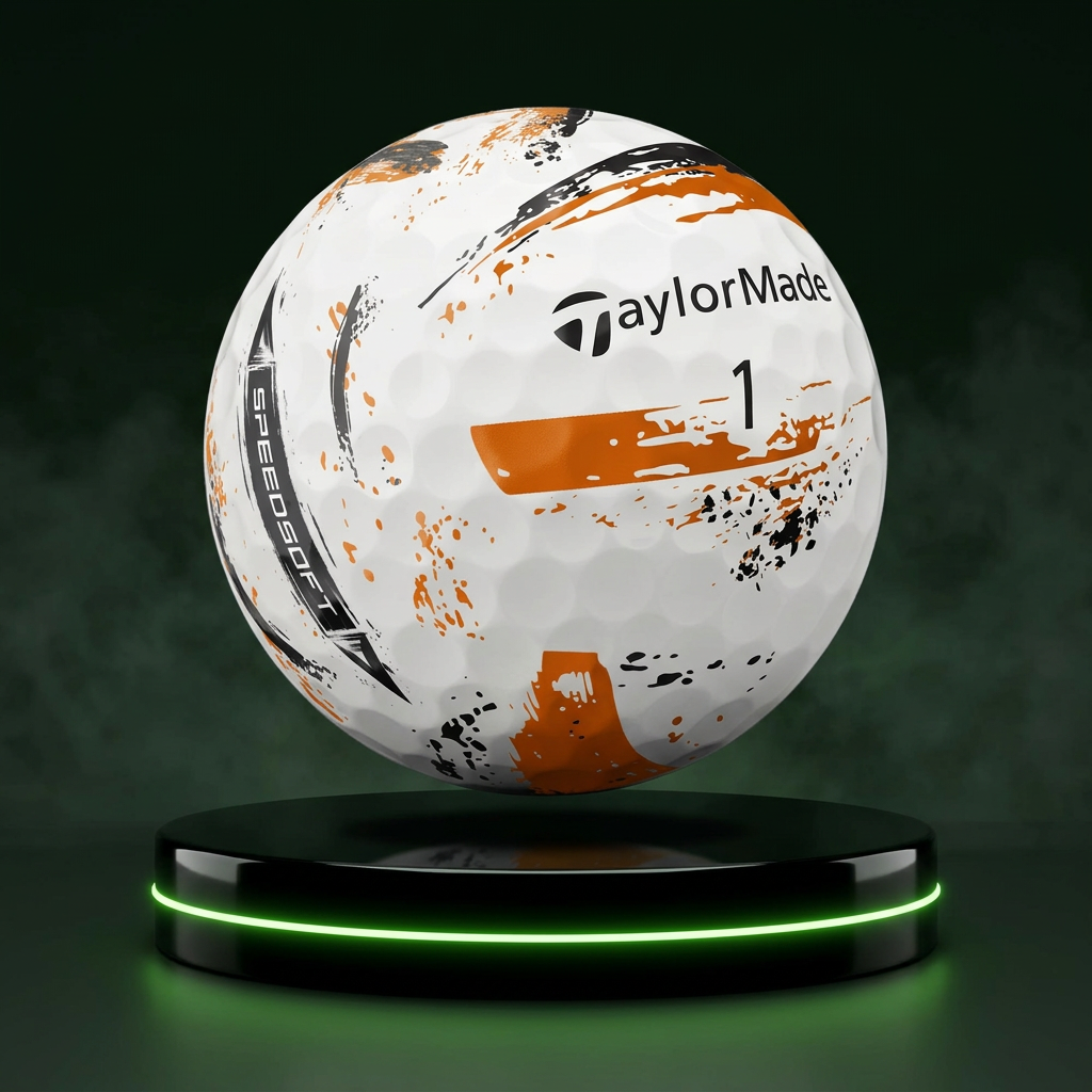 12 TaylorMade Colored Mix, 5A Mint grade, on a glowing obsidian pedestal