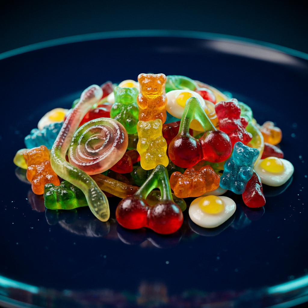 Gummy and jelly sweets
