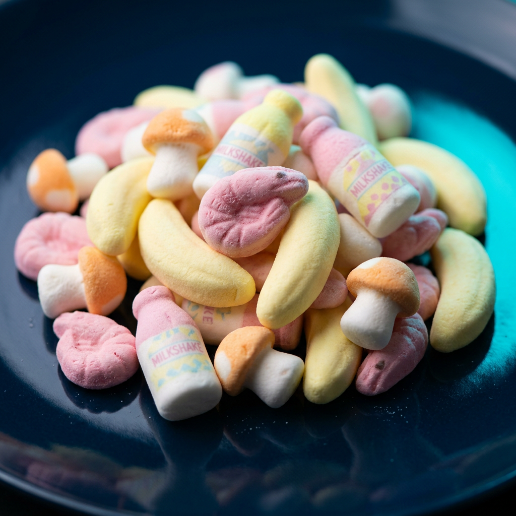 Foam sweets