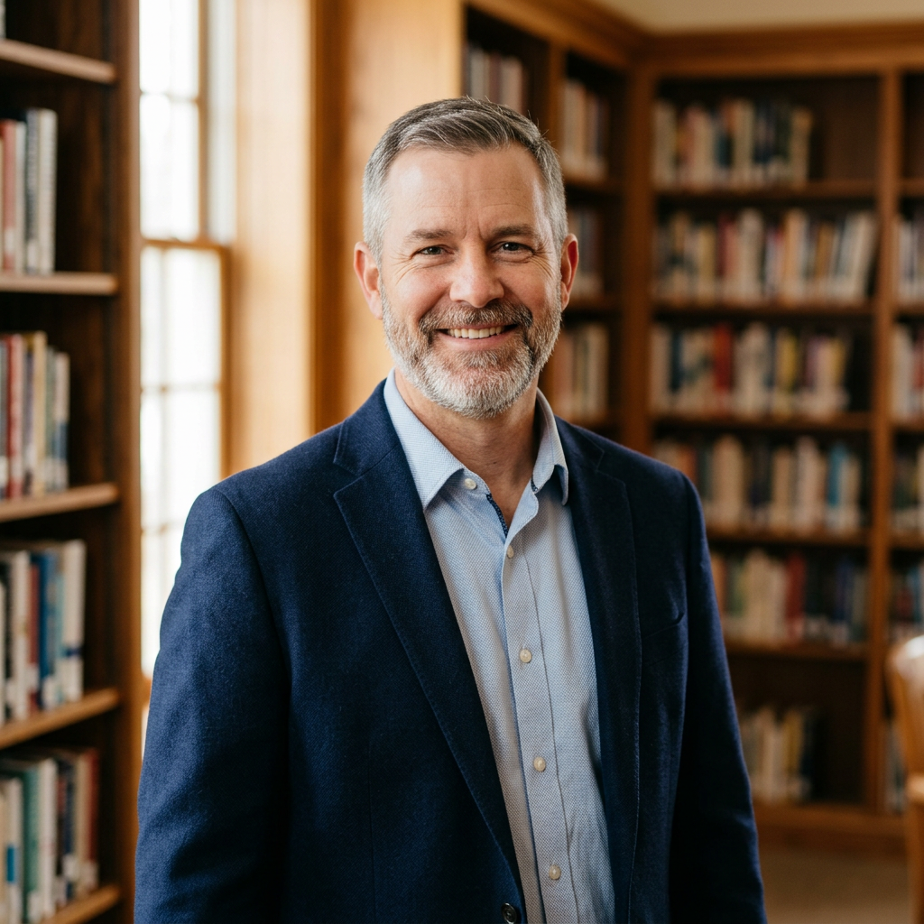Portrait of Pastor Michael Hartwell