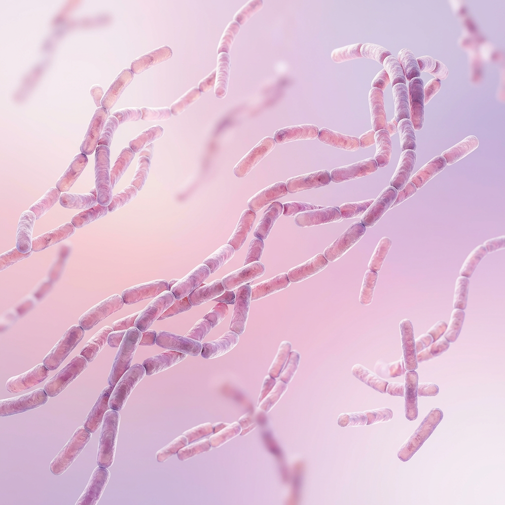 Illustrazione di batteri Lactobacillus