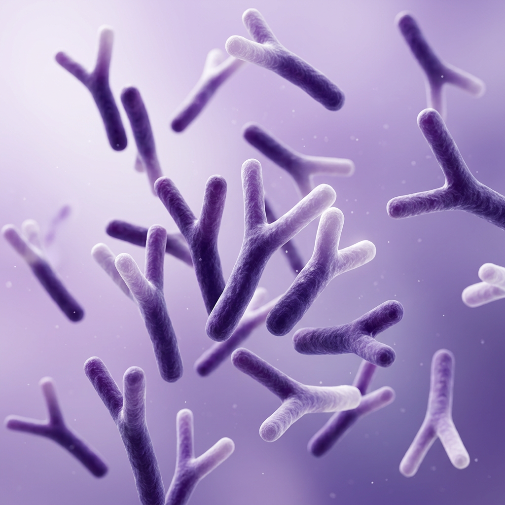 Illustrazione di batteri Bifidobacterium