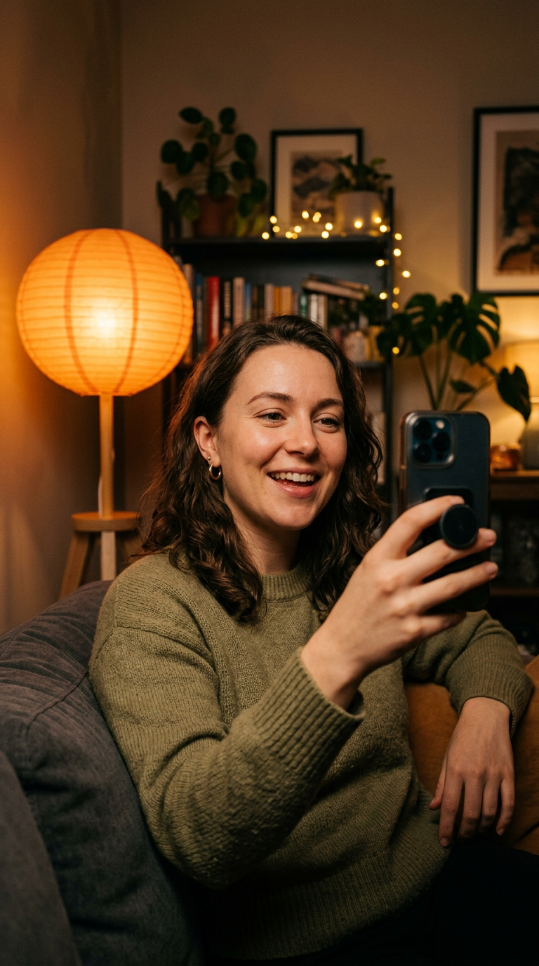 ONYU member sharing her evening routine
